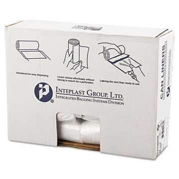 Inteplast Group High-density Commercial Can Liners, 16 Gal, 8 Microns, 24" X 33", Natural, 1,000-carton freeshipping - TVN Wholesale